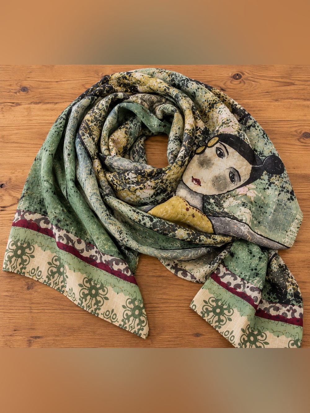 Kelly Rae Roberts Art Print Botanical Whimsical Fairy Scarf Shawl